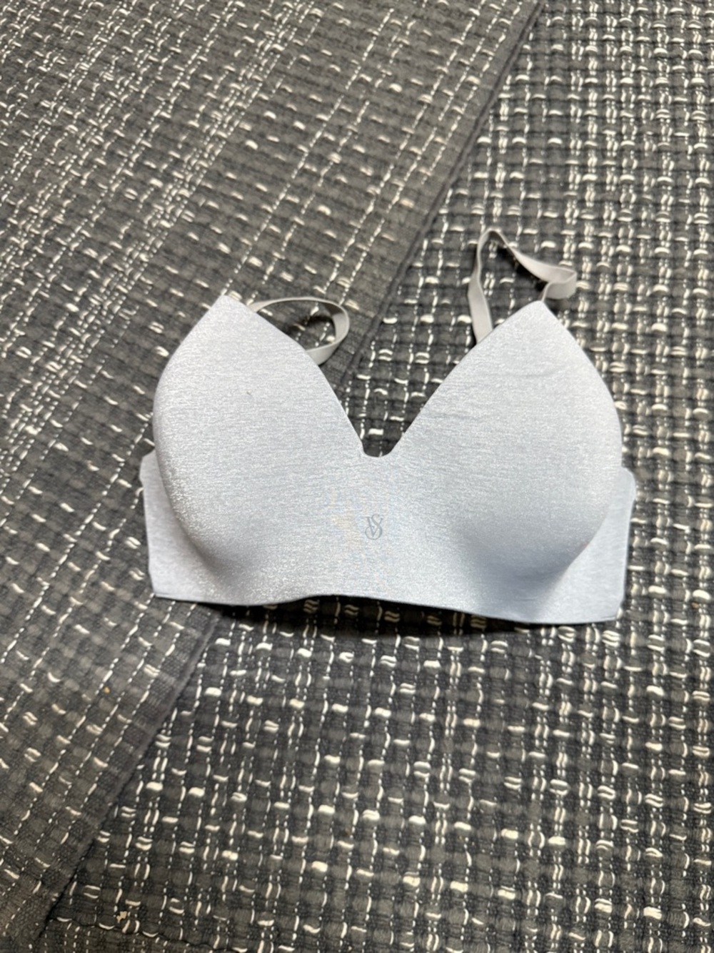 Victoria's Secret Light Gray Seamless Padded Bralette